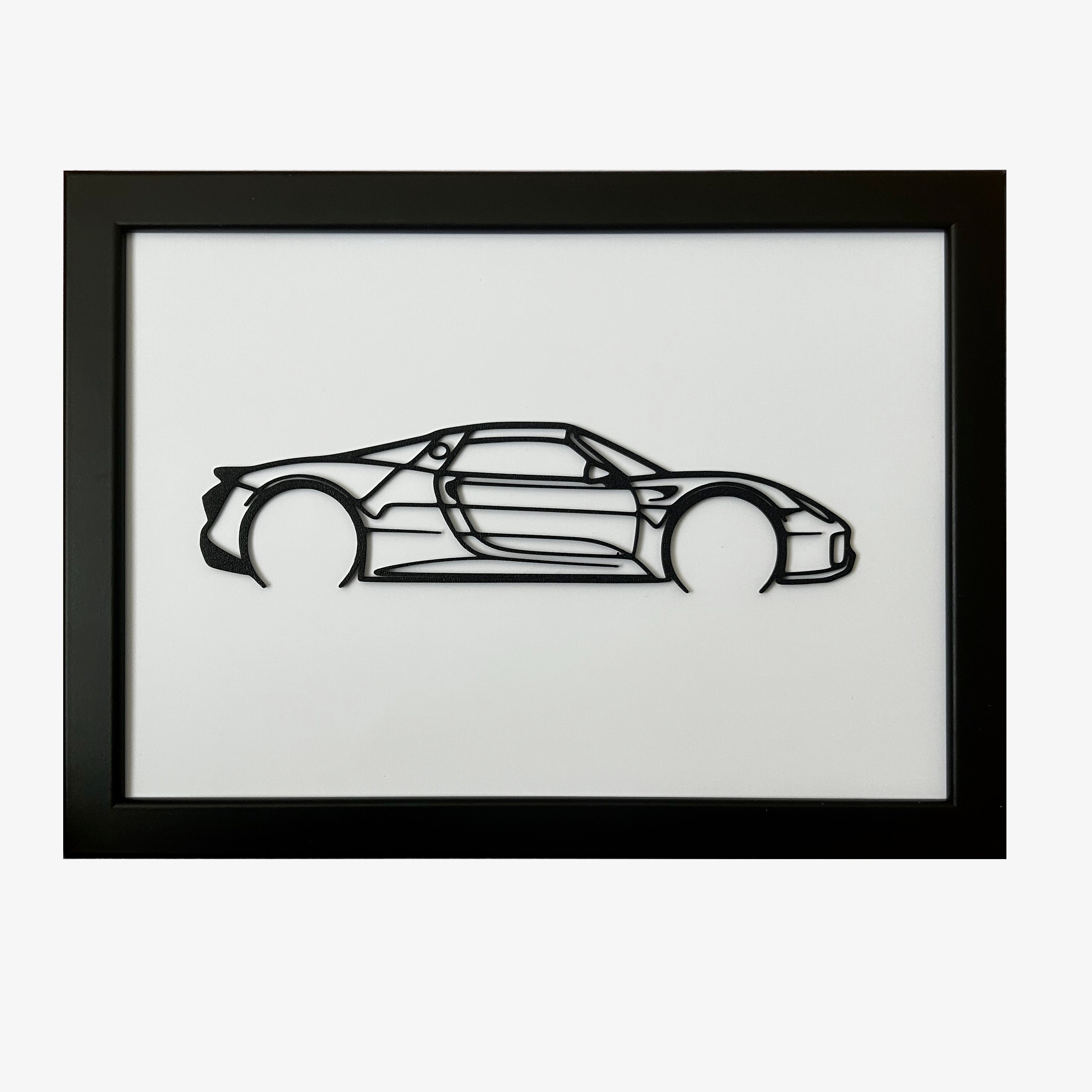 Outline Porsche 918 Spyder