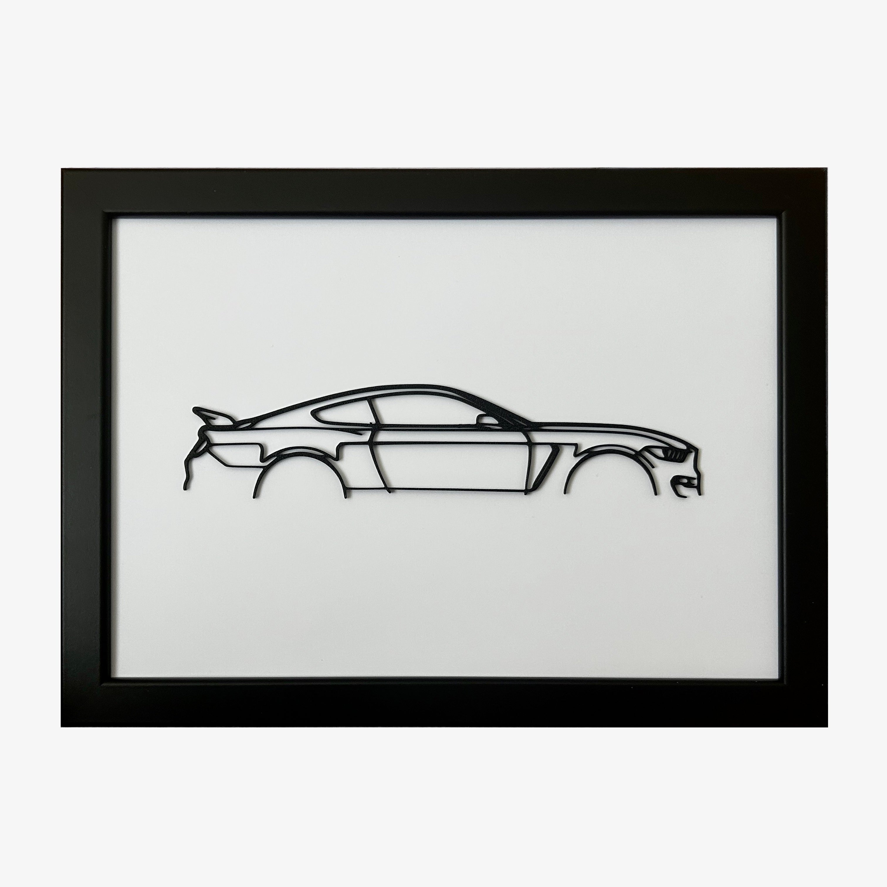 Outline Fort Mustang Shelby