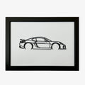 Outline Porsche Cayman GT4